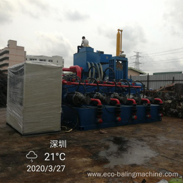 Steel Copper Chips Horizontal Briquette Press Machine